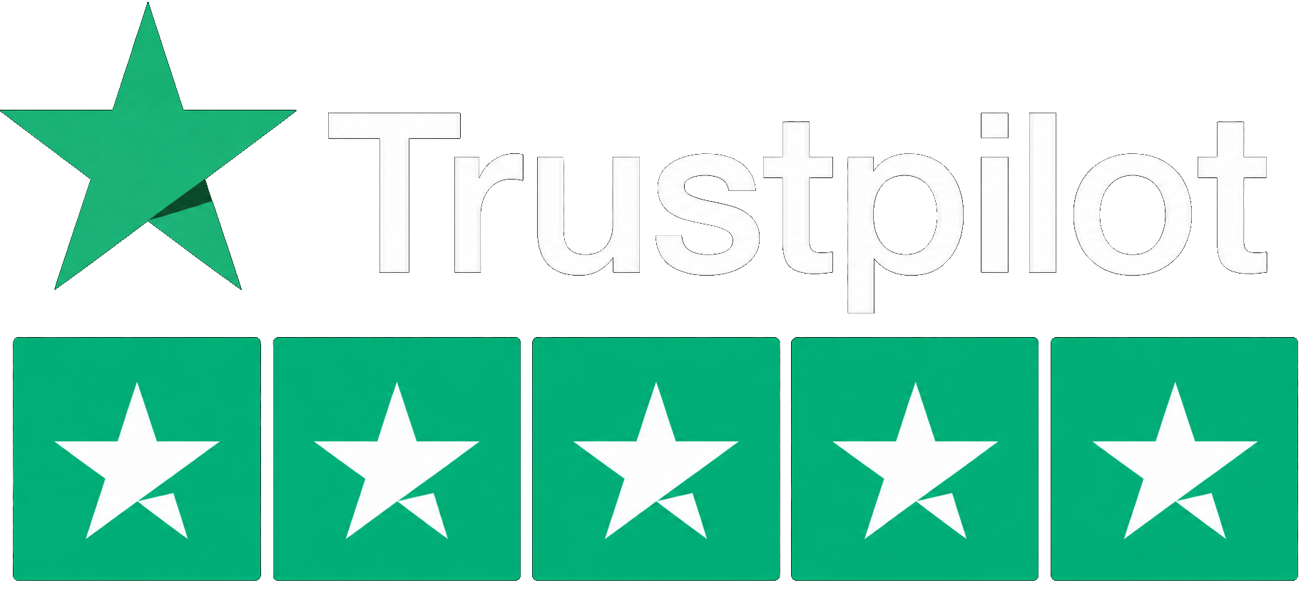 Trustpilot 5-star rating