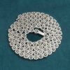 6MM Blue Moissanite Tennis Chain 14K Gold - Image 3