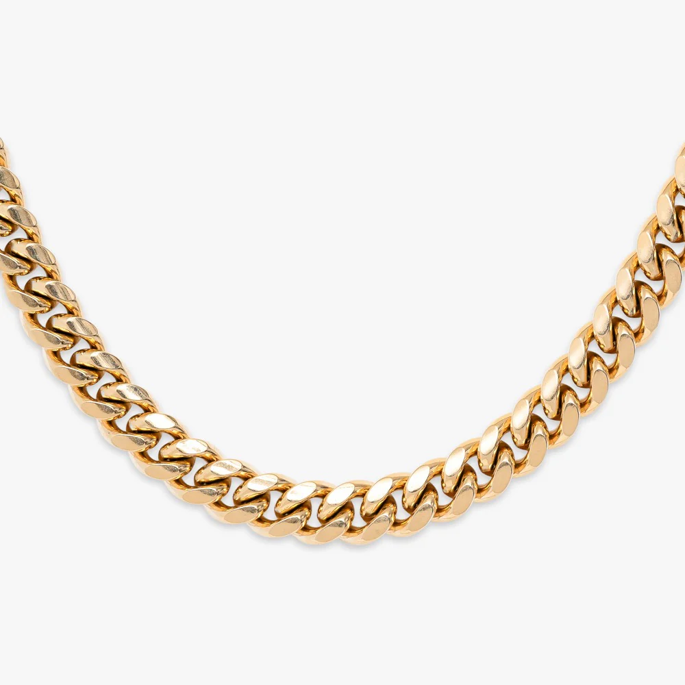 10MM Gold Cuban Link Chain