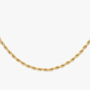 4MM Rope Chain 14K Gold