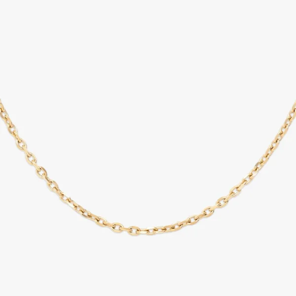 4MM Cable Link Chain 14K Gold