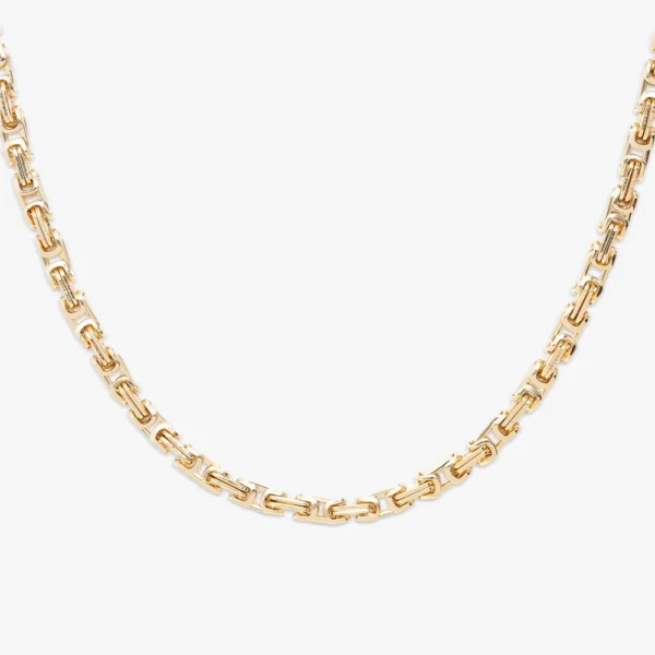 4MM Byzantine Chain 14K Gold