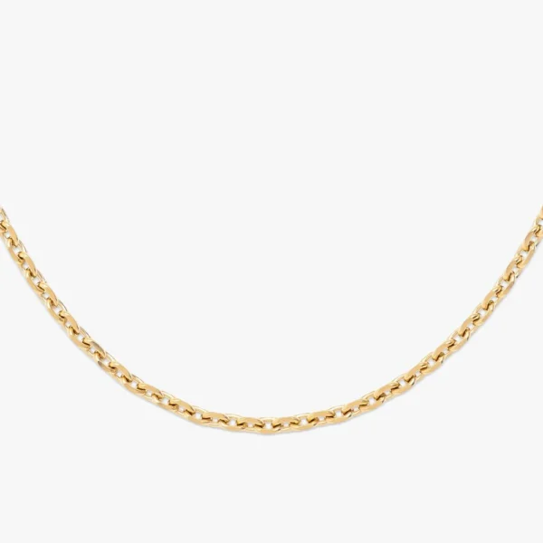 5MM Cable Link Chain 14K Gold