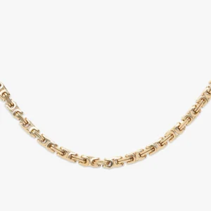 6MM Byzantine Chain 14K Gold