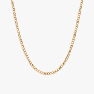 6MM Cuban Link Chain 14K Gold