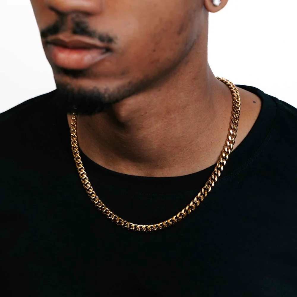 6MM Cuban Link Chain 14K Gold - Image 2