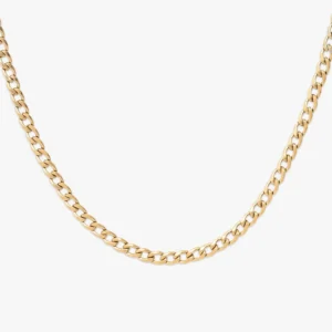 8MM Cuban Link Chain 14K Gold