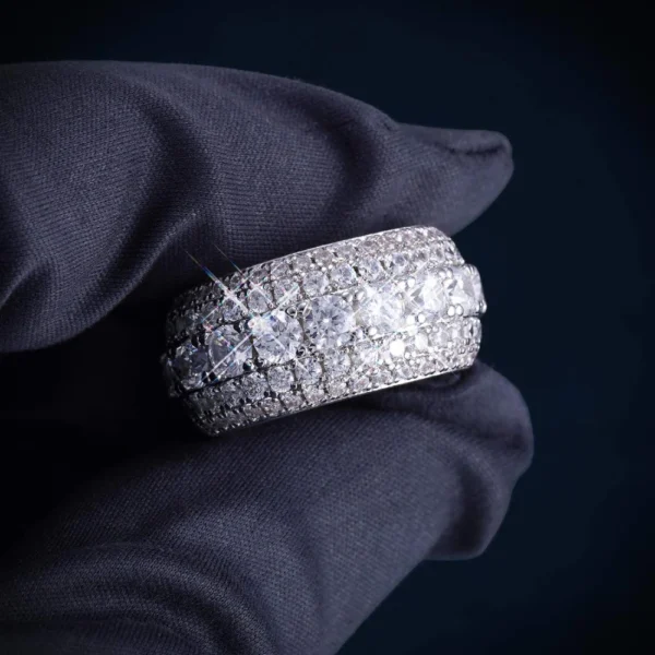VVS 5-Layer Ring 14K Gold - Image 3
