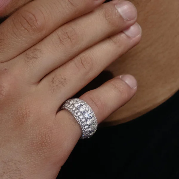 VVS 5-Layer Ring 14K Gold - Image 6