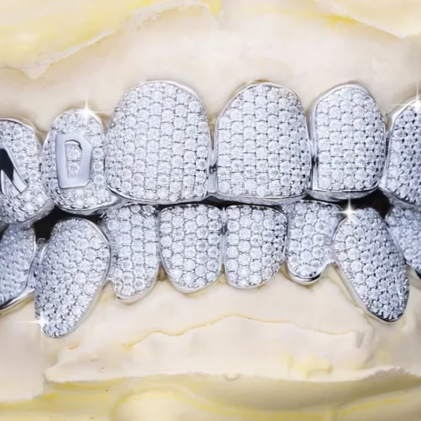 Custom Letter Moissanite Grillz - Image 3