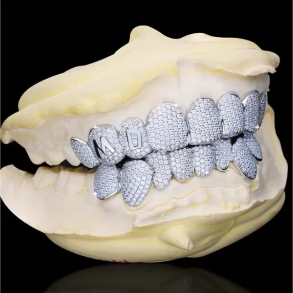 Custom Letter Moissanite Grillz - Image 2