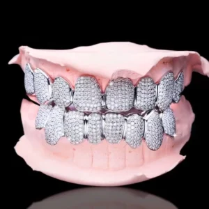 Custom Moissanite Cluster Grillz