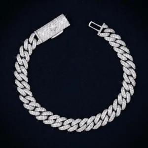 10MM VVS Miami Cuban Link Bracelet 14K Gold