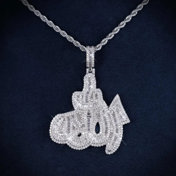 VVS Allah Pendant 14K Gold - Image 2