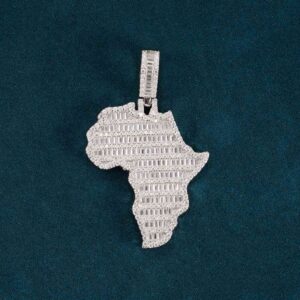 Africa Pendant 14K Gold